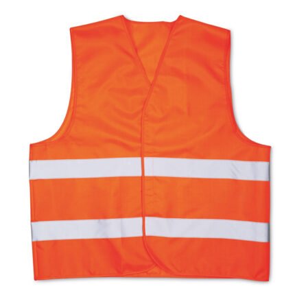 Knitted material waistcoat
