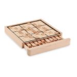 Medinis sudoku stalo žaidimas
