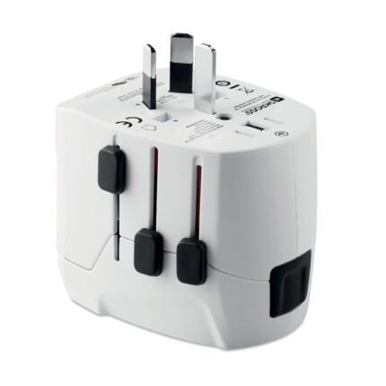 PRO šviestuvas 2x USB. 3 kontaktų