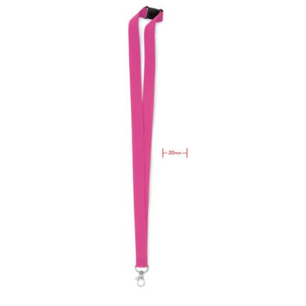 Lanyard with metal hook 20 mm