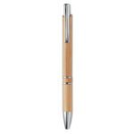 Bamboo automatic ball pen
