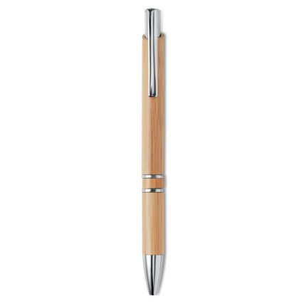 Bamboo automatic ball pen