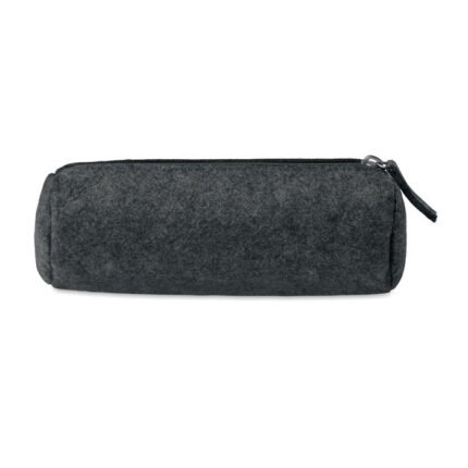 Felt zippered pencil case