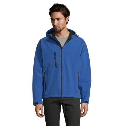 REPLAY VYRIŠKI SOFTSHELL DŽEMPERIAI SU GOBTUVU